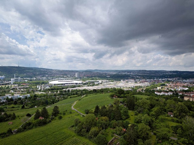 Stuttgarter Industriegebiet Wolken, Baden-W&uuml;rttemberg