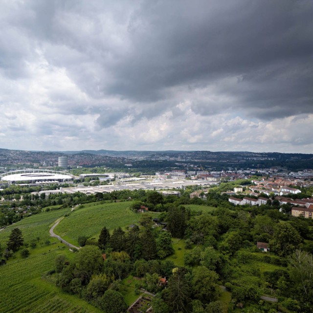 Stuttgarter Industriegebiet Wolken, Baden-W&uuml;rttemberg