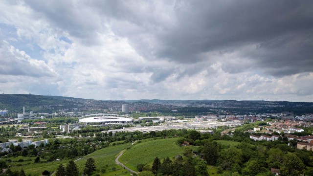 Stuttgarter Industriegebiet Wolken, Baden-W&uuml;rttemberg