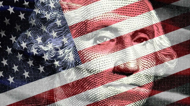 USA Dollar Flagge