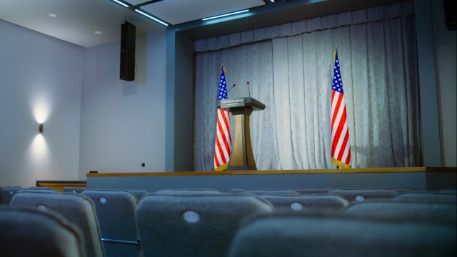 USA Weisses Haus Washington D.C. Presseraum