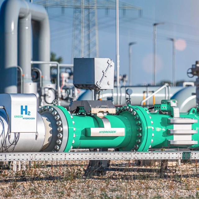 Eine Wasserstoffanlage