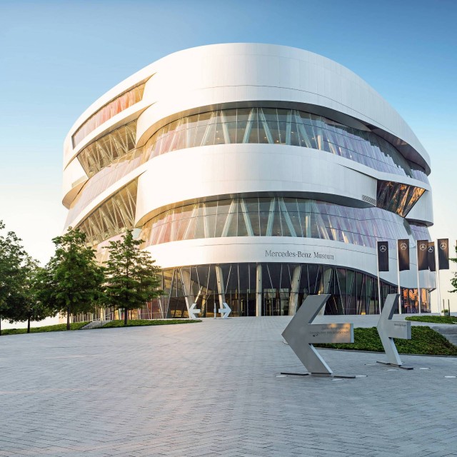 Au&szlig;enaufnahmen Mercedes-Benz Museum