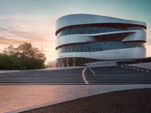 Au&szlig;enaufnahmen Mercedes-Benz Museum