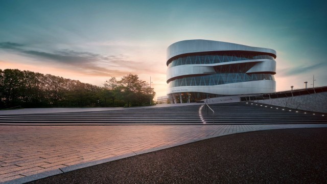 Au&szlig;enaufnahmen Mercedes-Benz Museum