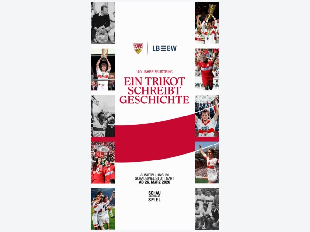 VfB Stuttgart Ausstellung: &bdquo;Ein Trikot schreibt Geschichte&ldquo;